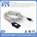 5M USB Ampliación de refuerzo Chipset cable Blanco Negro Azul